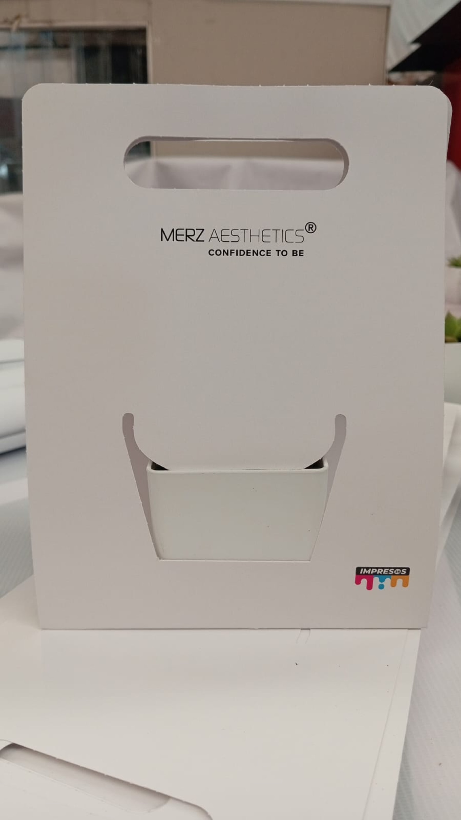 Caja porta-maceta con impresión a color