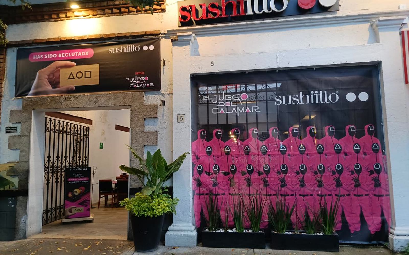 Campana tematica producida para Sushiitto